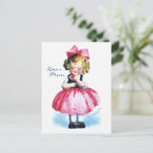 Ellen H. Clapsaddle: Meisje met hart Briefkaart (Staand voorkant)