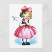 Ellen H. Clapsaddle: Meisje met hart Briefkaart (Voorkant)