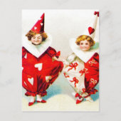 Ellen H. Clapsaddle Pierrot Children Briefkaart (Voorkant)