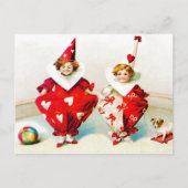 Ellen H. Clapsaddle Pierrot Children Briefkaart (Voorkant)