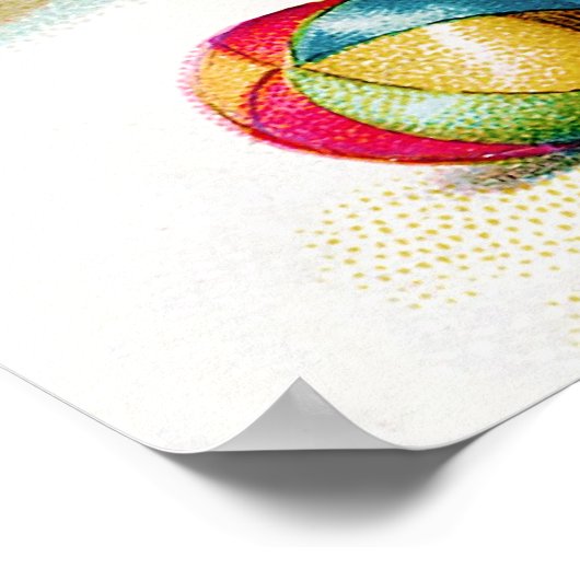 Ellen H. Clapsaddle Pierrot Children Valentijn Poster (Hoek)