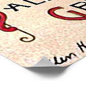 Ellen H. Clapsaddle: pompoenrij Poster (Hoek)