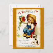 Ellen H. Clapsaddle: Valentijn Boy Feestdagenkaart (Voorkant / Achterkant)