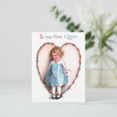 Ellen H. Clapsaddle: Voor degene van wie ik hou Briefkaart (Staand voorkant)