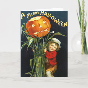 Ellen H. Clapsaddle: Vrolijk Halloween Kaart