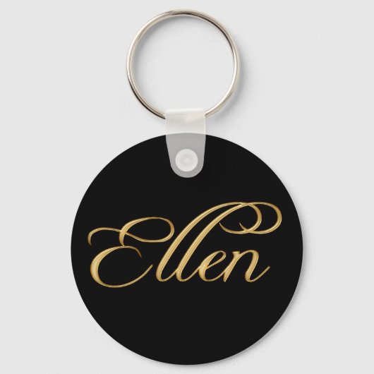 ELLEN naam-merk Gift Key-chain of Zipper-pull Sleutelhanger (Voorkant)