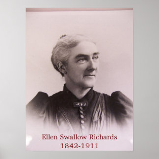 Ellen Swallow Richards Poster