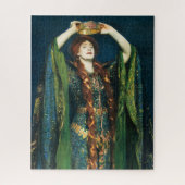 Ellen Terry als Lady Macbeth door John Singer Sarg Legpuzzel (Verticaal)