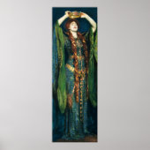 Ellen Terry als Lady Macbeth door John Singer Sarg Poster (Voorkant)
