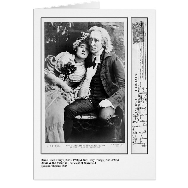 Ellen Terry & Henry Irving in The Vicar of Wakefie (Voorkant)