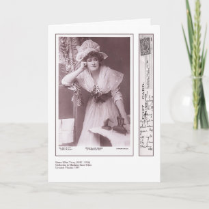 Ellen Terry Wenskaart Kaart