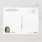 Ellen Wilson, First Lady of the U.S. Briefkaart (Achterkant)