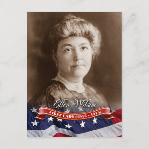 Ellen Wilson, First Lady of the U.S. Briefkaart