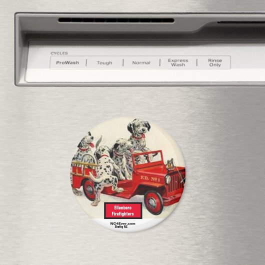 Ellenboro Firefighters Magnet (Insitu (Vaatwasser))