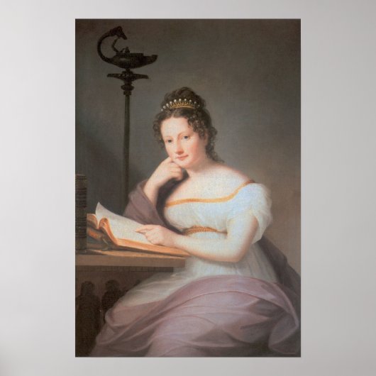 Ellenrieder - Amalie Von Baden Poster (Voorkant)