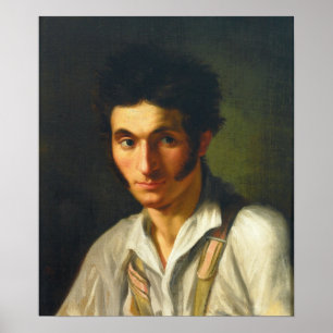 Ellenrieder - Portret van een jonge man Poster