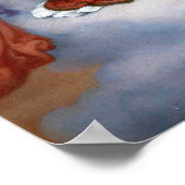 Ellenrieder - Zagen omringd door Angels Poster (Hoek)