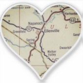 Ellenville New York Sticker (Voorkant)