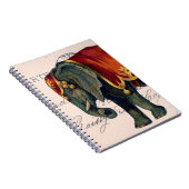ellephant Briefkaart Digital Art Notitieboek (Rechterzijde)