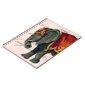 ellephant Briefkaart Digital Art Notitieboek (Linkerzijde)