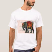 ellephant Briefkaart Digital Art T-shirt (Voorkant)