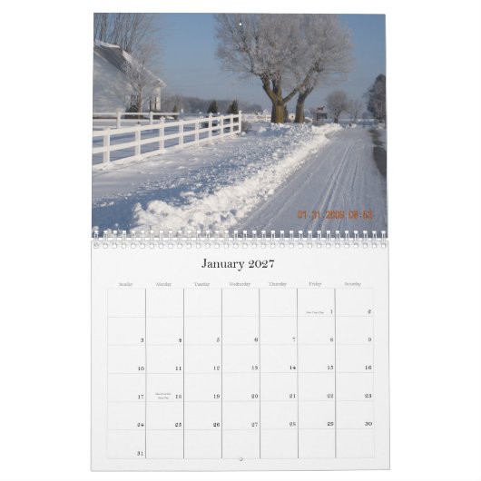 Eller Boerderij Calendar Kalender (Jan 2027)