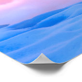 Ellery Lake bij Sunset Poster (Hoek)