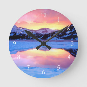 Ellery Lake bij Sunset Ronde Klok