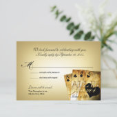 Elle's Las Vegas Wedding RSVP (Staand voorkant)