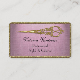 Elles Petal Velmont Scissor Elegant Professional Visitekaartje