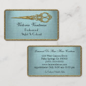 Elles Velmont Schaar Elegant Professional Visitekaartje (Voorkant / Achterkant)