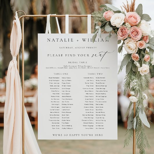 Ellesmere 2 Banket Tafel Zitting Grafiek Teken Poster