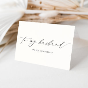 Ellesmere aan mijn man op ons Jubileum Kaart