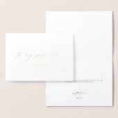 Ellesmere aan mijn ouders trouwdag folie kaarten (Display)