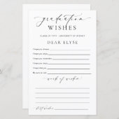 Ellesmere Afstuderen Wishes (Voorkant / Achterkant)