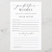 Ellesmere Afstuderen Wishes (Voorkant)