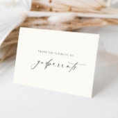 Ellesmere bedankt dat je mijn peetouders bent kaart