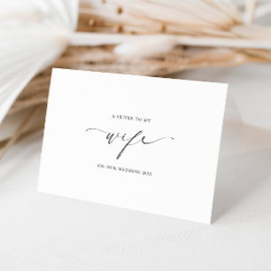 Ellesmere brief aan mijn Kaart op de huwelijksdag