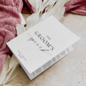 Ellesmere, de bruiloftsspeech van de bruidegom kaart