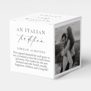 Ellesmere Een Italiaanse Traditie 5 Gesuikerde Ama Bedankdoosjes