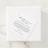 Ellesmere Een Italiaanse traditie 5 gesuikerde ama Bedankjes Labels (In situ)