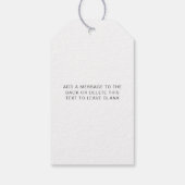 Ellesmere Een Italiaanse traditie 5 gesuikerde ama Cadeaulabel (Achterkant)