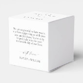 Ellesmere Een Italiaanse Traditie 5 Suikeramandele Bedankdoosjes (Achterkant)