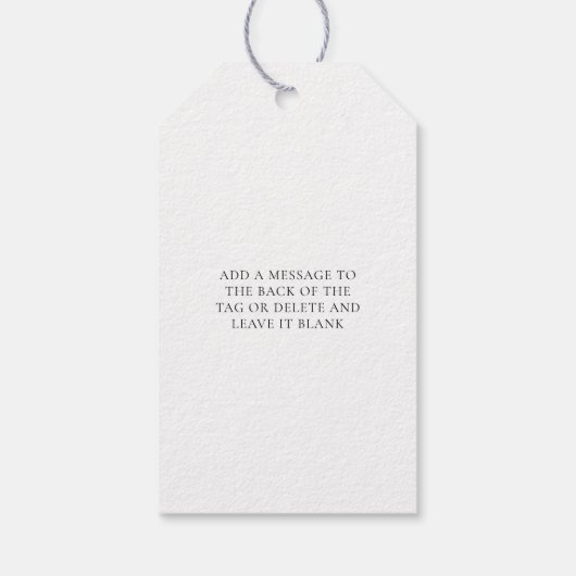 Ellesmere Een Italiaanse traditie van gesuikerde a Cadeaulabel (Achterkant)