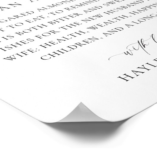 Ellesmere Een Italiaanse traditie van gesuikerde a Poster (Hoek)