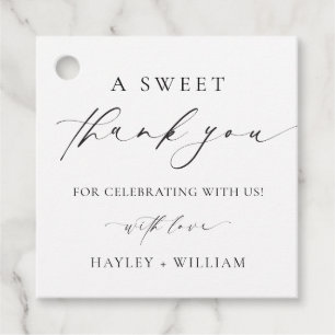 Ellesmere een lief bedankje bedankjes labels