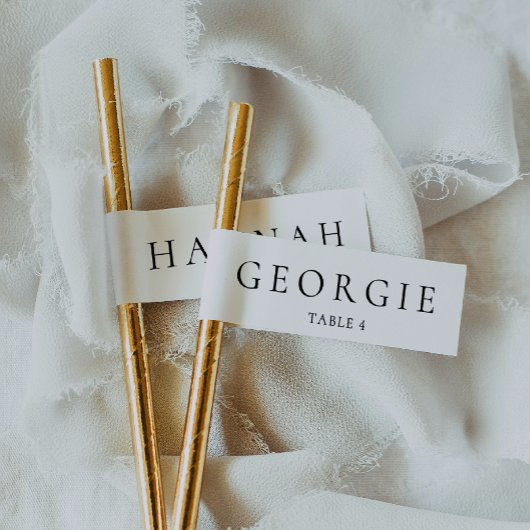 Ellesmere Escort Kaart Straw Flags Drink Labels