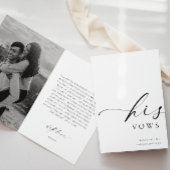 Ellesmere foto zijn geloften bruiloft Kaart