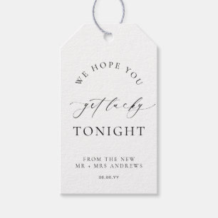 Ellesmere Get Lucky Tonight Loterij Ticket Bruilof Cadeaulabel