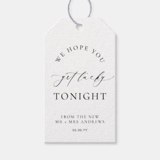 Ellesmere Get Lucky Tonight Loterij Ticket Bruilof Cadeaulabel